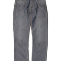 LEVI'S Masculino 514 Straight Jeans W33 L32 Azul Algodão