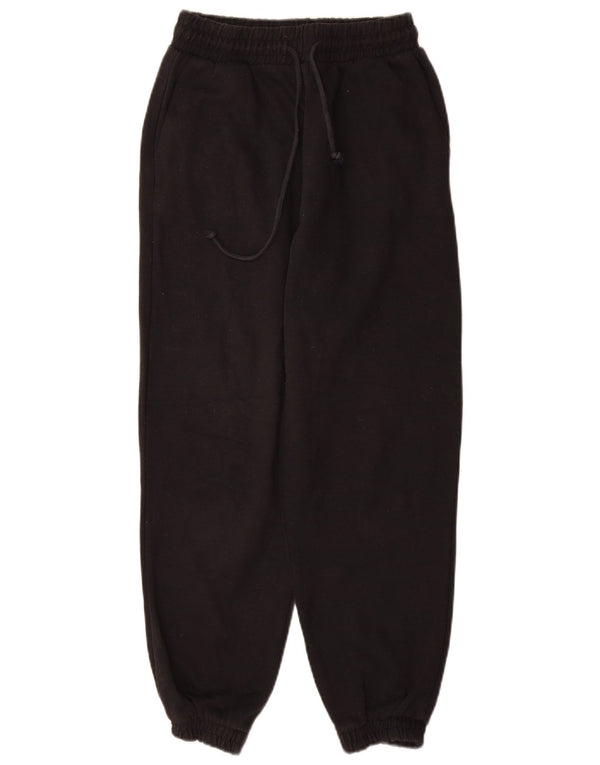 Calça de treino feminina Zara Joggers UK 8 pequena preta