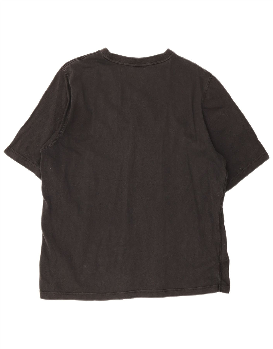 Adidas Mens Graphic T-Shirt Top Médio Algodão Preto