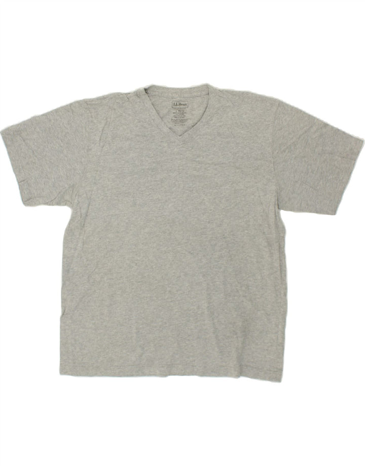 L.L.BEAN Mens Traditional Fit T-Shirt Top Large Grey Cotton Vintage L.L.Bean and Second-Hand L.L.Bean from Messina Hembry 