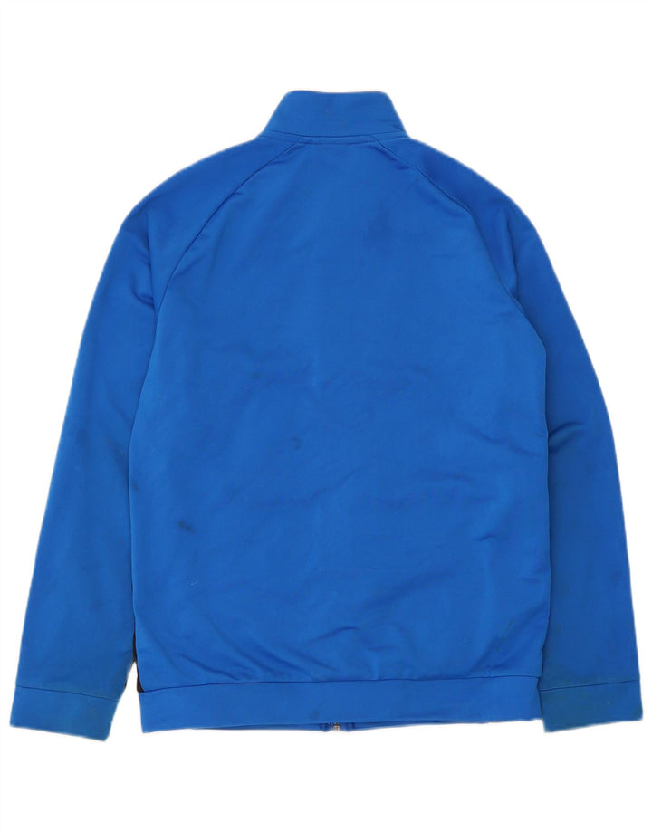 Jaqueta Puma Boys Graphic Tracksuit Top 13-14 anos Azul Colorblock