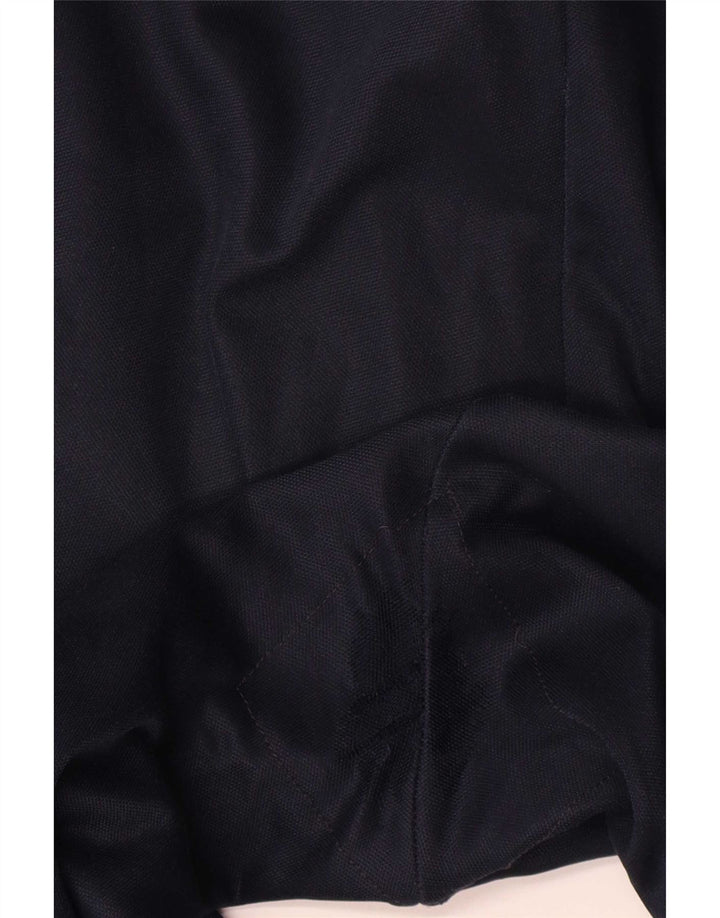 Calça de treino masculina Adidas grande poliéster azul marinho