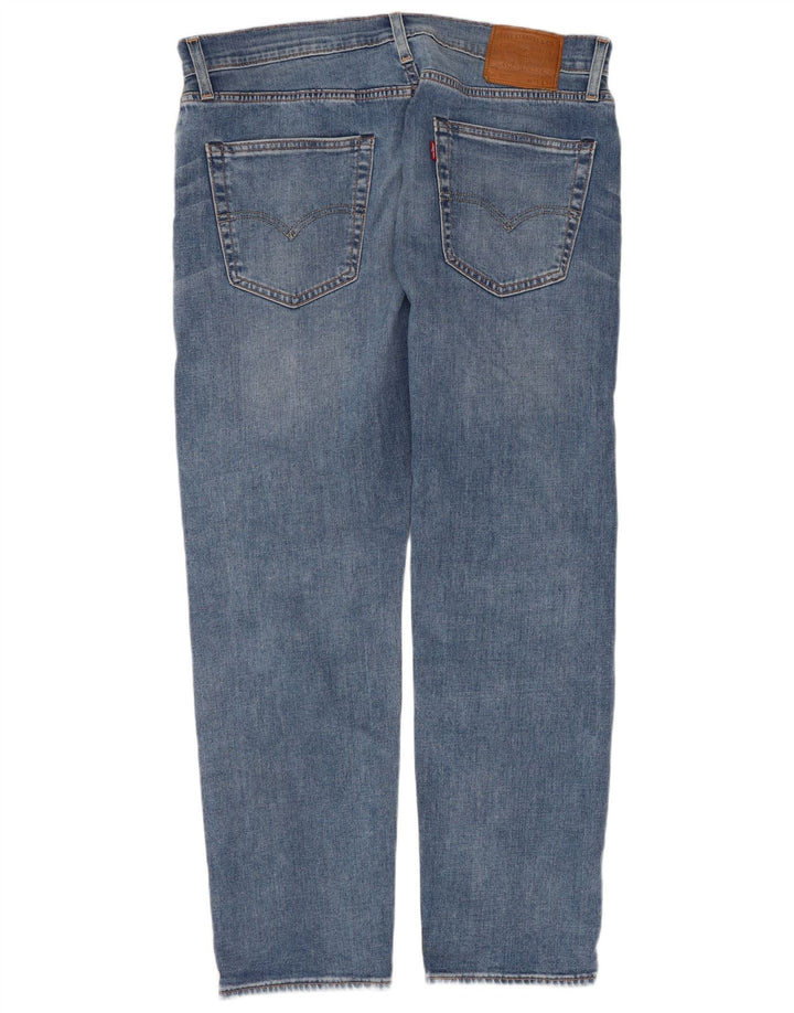 Levi's Masculino 502 Straight Jeans W34 L30 Azul Algodão