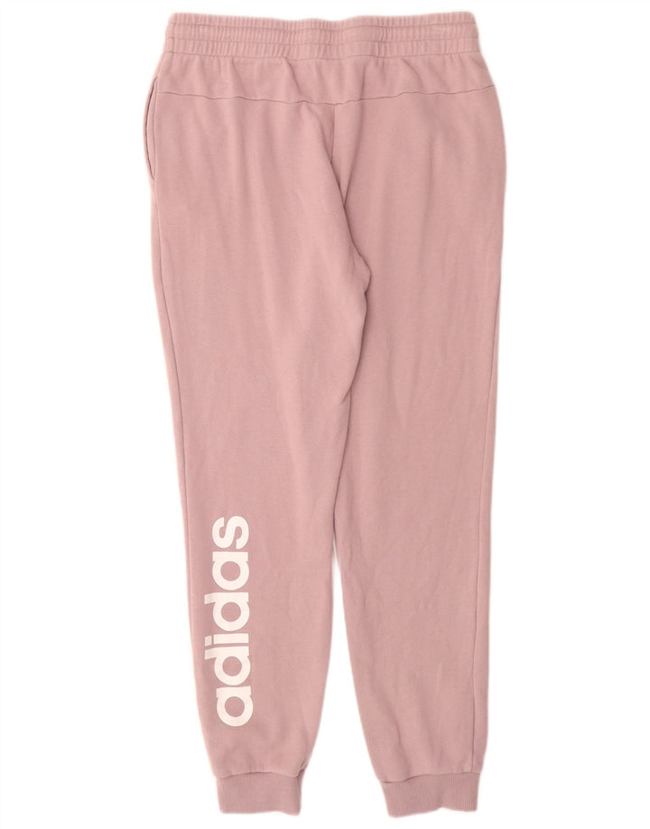 ADIDAS Womens Graphic Full Tracksuit UK 12/14 Médio Roxo Algodão