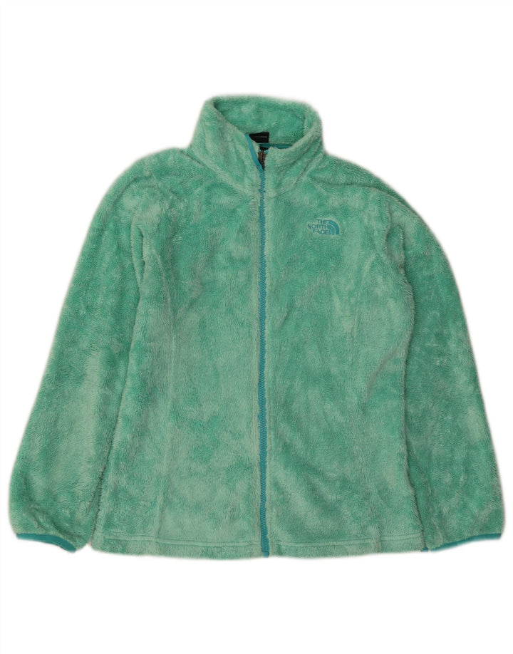 Jaqueta de lã The North Face para meninas 14-15 anos grande poliéster turquesa