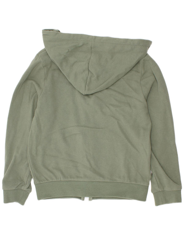 Suéter com capuz Timberland Boys Graphic Zip 7-8 anos algodão verde