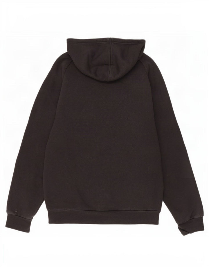 Adidas Mens Hoodie Jumper Médio Algodão Preto