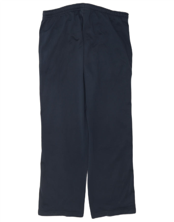 Calça de treino masculina Champion grande poliéster azul marinho