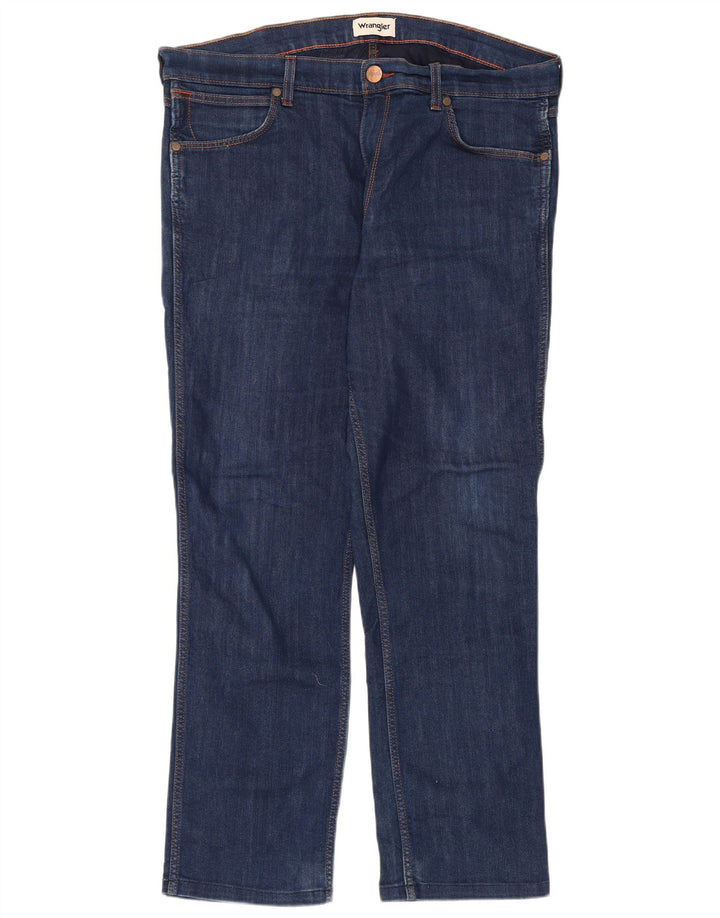 Jeans Wrangler masculino reto W38 L29 azul