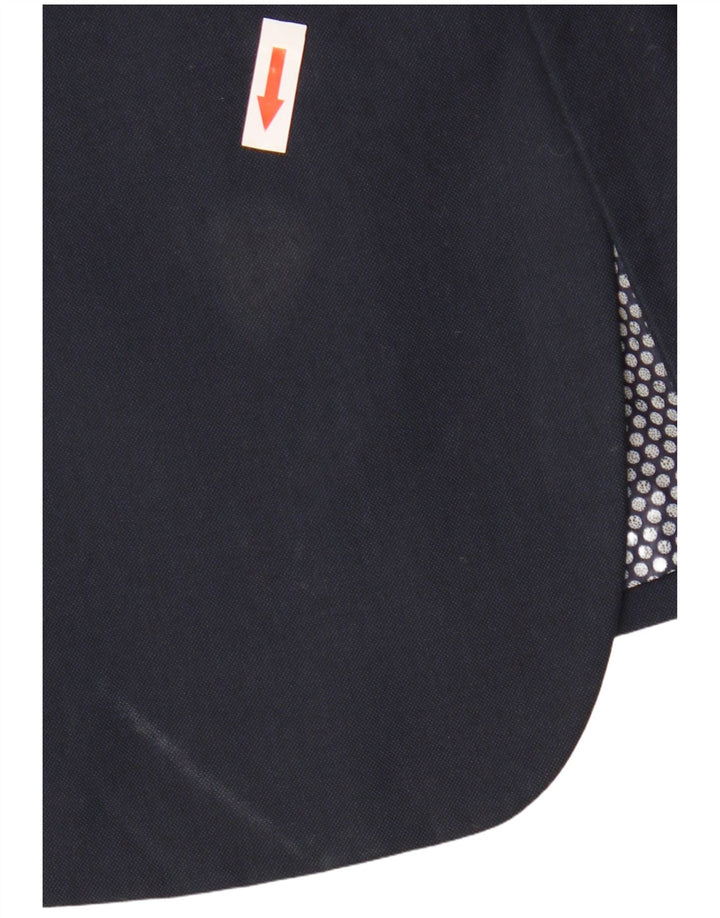 Jaqueta Blazer Slim Masculina de 2 Botões Marks & Spencer Reino Unido 38 Azul Marinho Médio