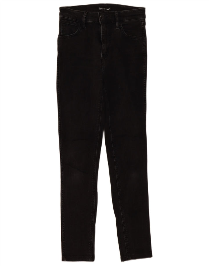 Jeans skinny feminino LEVI'S W26 L28 algodão preto