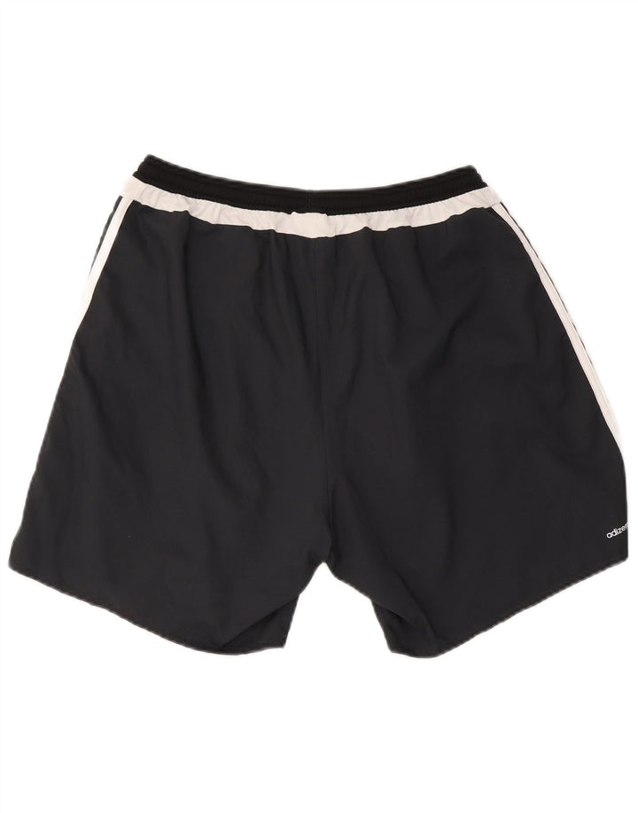 Adidas Masculino Climalite Sport Shorts Grande Cinza Colorblock Poliéster