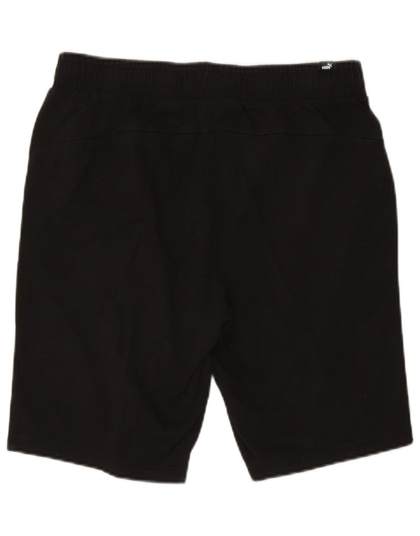 Puma Mens Sport Shorts Grande Algodão Preto