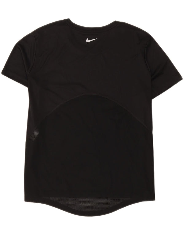 Camiseta Nike Feminina Dri Fit Top UK 14 Médio Preto Poliéster