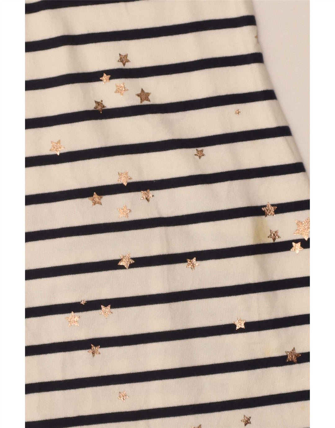 Vestido feminino Joules com bainha com padrão abstrato Reino Unido 10 listrado branco pequeno