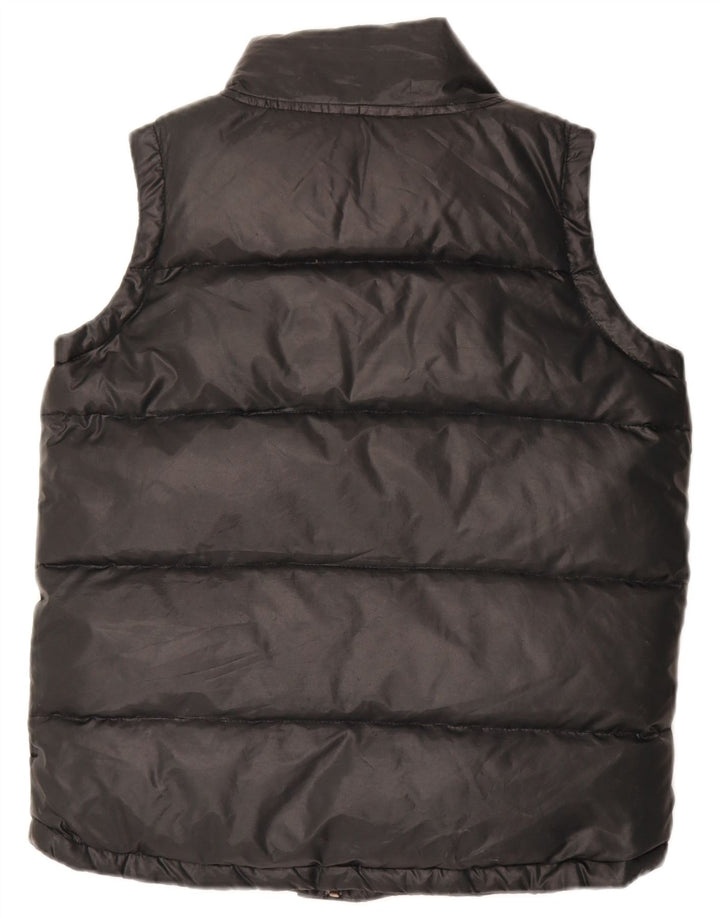 Poliéster preto pequeno acolchoado desproporcionado de Gilet UK 10 das mulheres animais