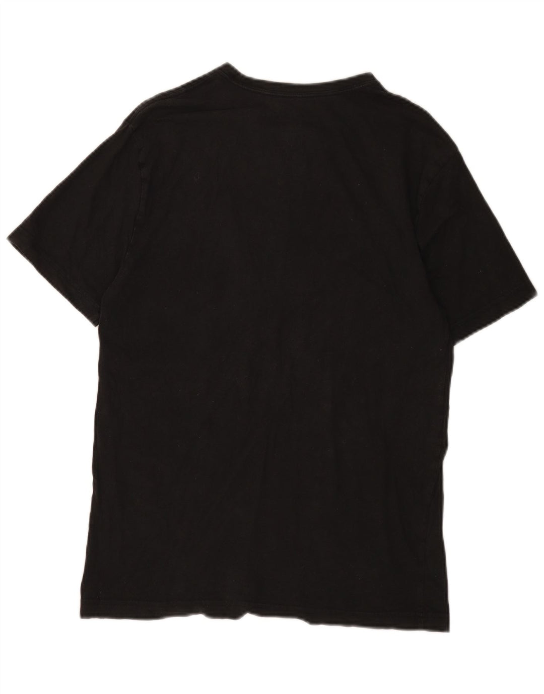 Hurley Camiseta masculina gráfica top pequeno algodão preto