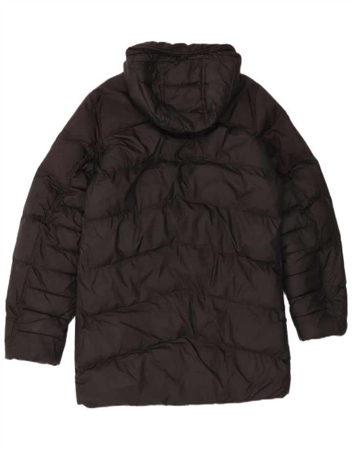 Casaco acolchoado com capuz masculino G-Star UK 36 pequeno poliéster preto
