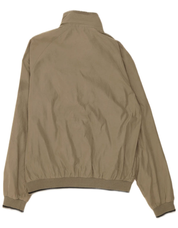Jaqueta de chuva masculina Fila UK 40 grande poliéster cinza
