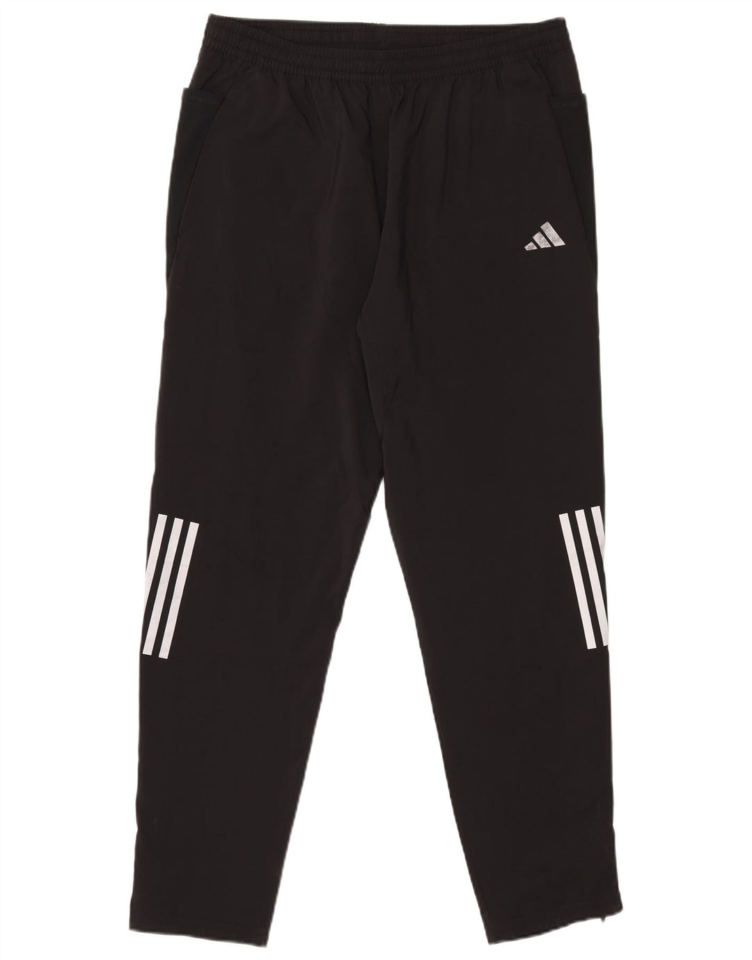 Calça de treino masculina Adidas Aeroready Regular Fit grande poliéster preto