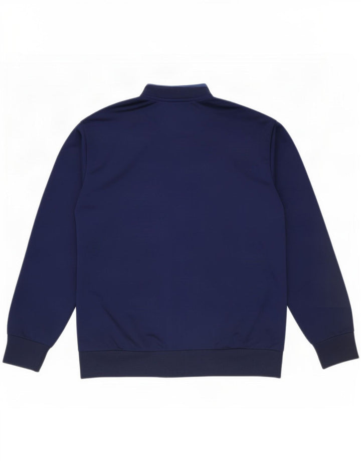 Adidas Mens Treino Top Jacket 2XL Poliéster Azul Marinho