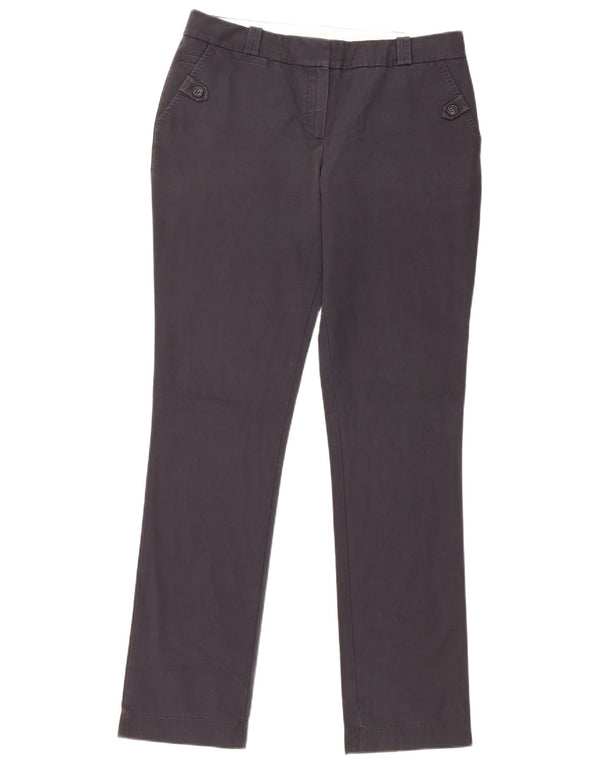 Calça Chino Slim Feminina Massimo Dutti UE 42 Grande W32 L33 Azul Marinho
