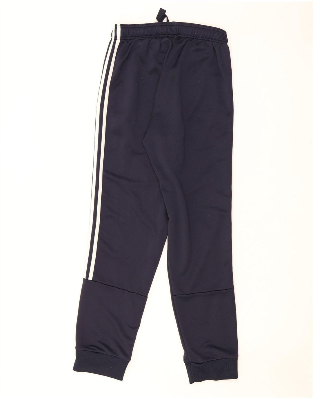 Adidas Mens Treino Calças Joggers Pequeno Poliéster Azul Marinho
