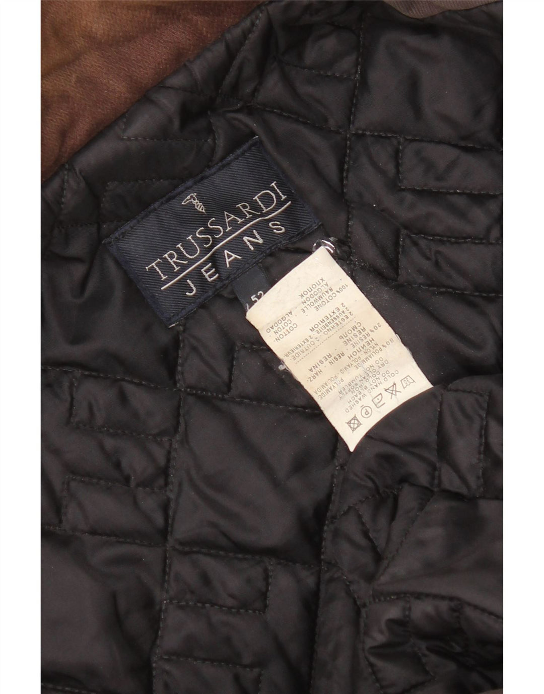 Jaqueta Parka Feminina Trussardi Jeans IT 52 2XL Cinza Poliamida