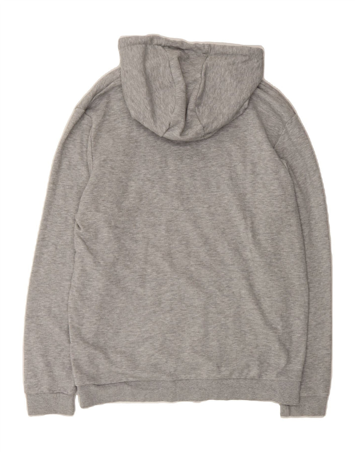 JACK & JONES Mens Graphic Hoodie Jumper XL  Grey Cotton Vintage Jack & Jones and Second-Hand Jack & Jones from Messina Hembry 