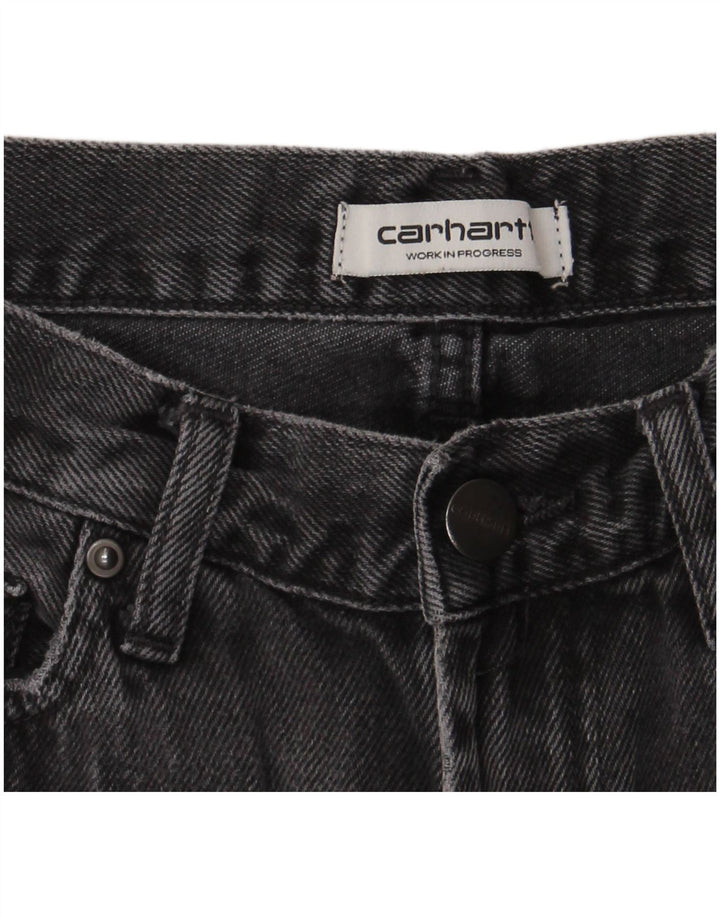 Carhartt Jeans Slim Feminino W26 L25 Algodão Cinza