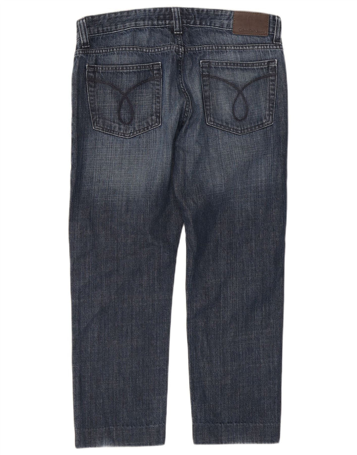 Calça jeans skinny feminina CALVIN KLEIN W33 L26 azul