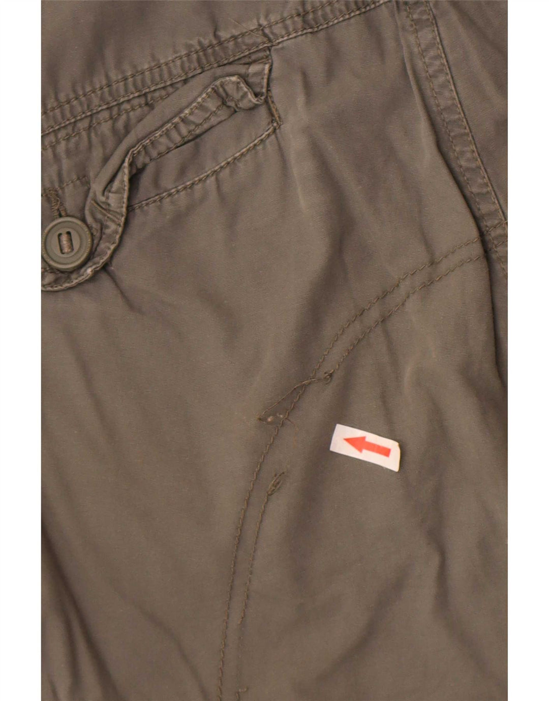 Shorts cargo masculino O'Neill W30 algodão cinza médio