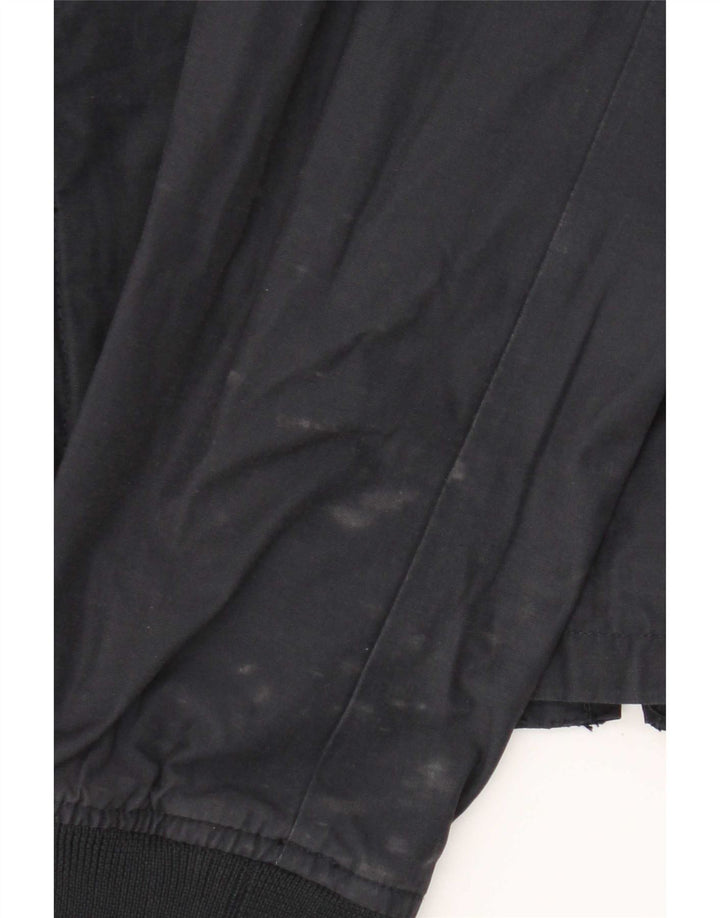 Jaqueta bomber feminina Playlife Reino Unido 16 grande algodão azul marinho