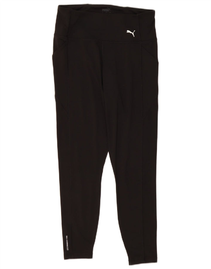 Leggings Puma Femininas UK 12 Médias Pretas