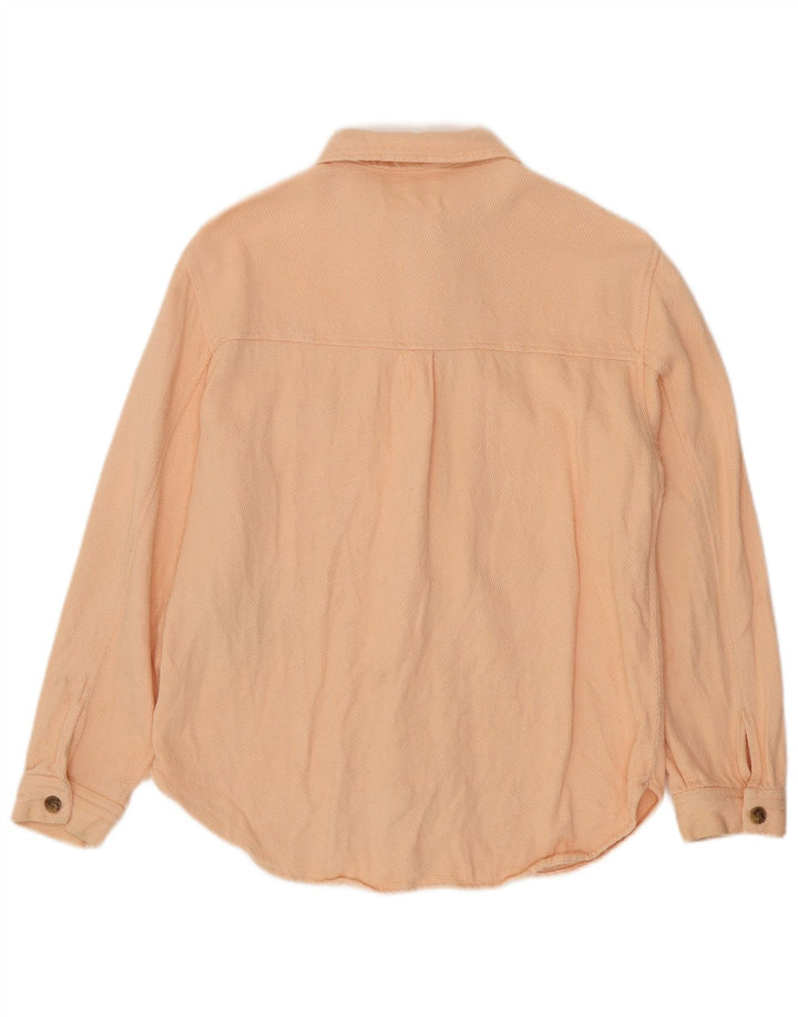 Camisa de flanela ZARA para meninas 13-14 anos algodão rosa