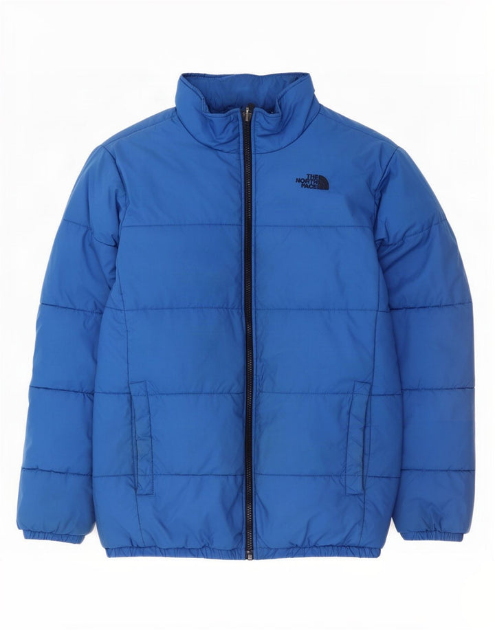 Casaco acolchoado The North Face Boys 15-16 anos XL azul poliéster