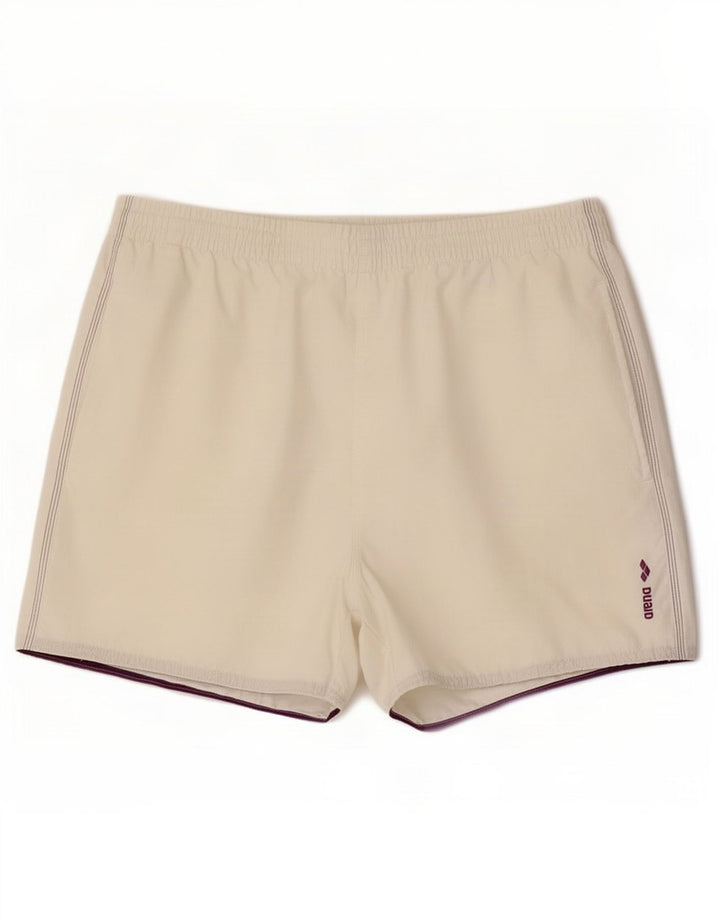 Shorts de natação masculino Umbro XL branco poliéster