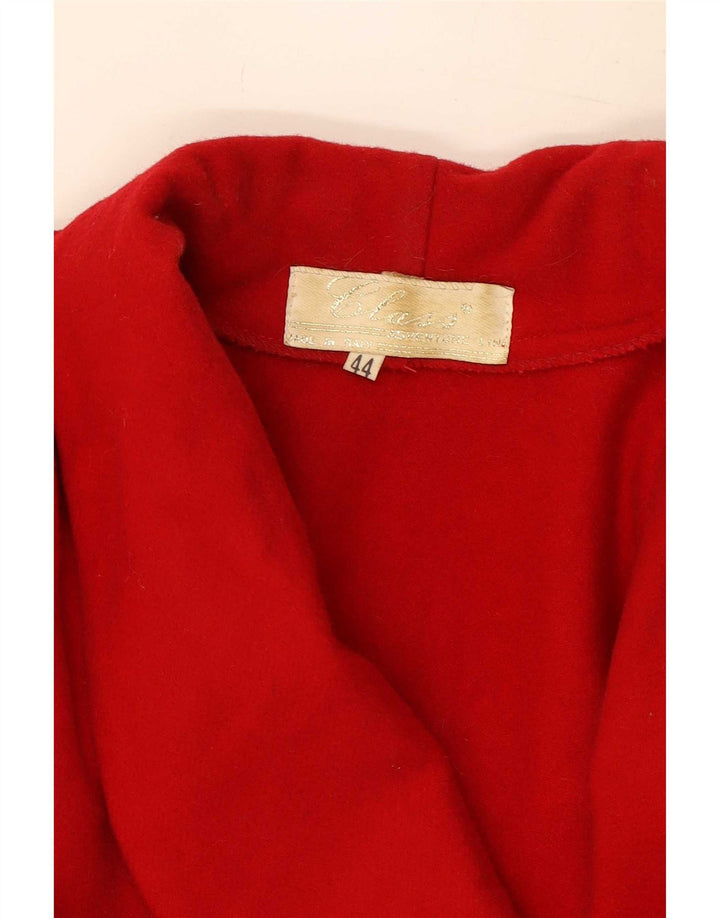 Jaqueta Blazer Class Feminina com Trespassado Duplo IT 44 Médio Vermelho