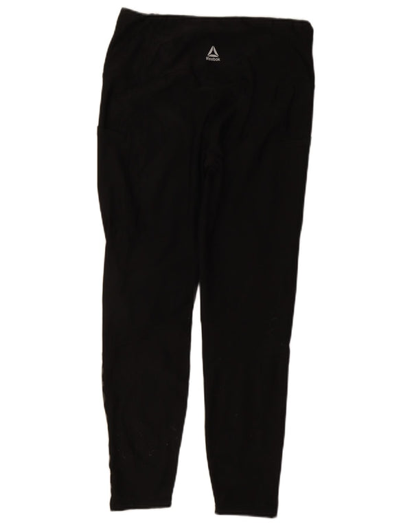 Leggings Reebok Graphic Feminino UK 12 Médio Preto