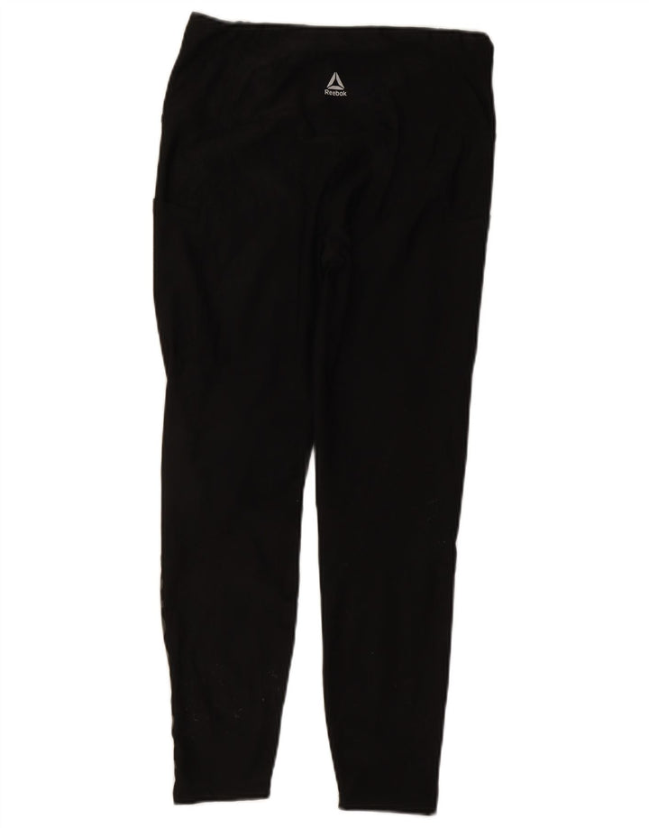 Leggings Reebok Graphic Feminino UK 12 Médio Preto