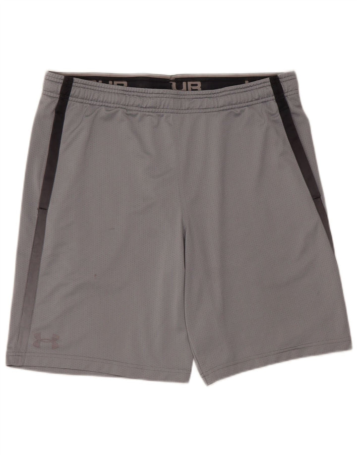 Shorts esportivos masculinos UNDER ARMOUR XL cinza