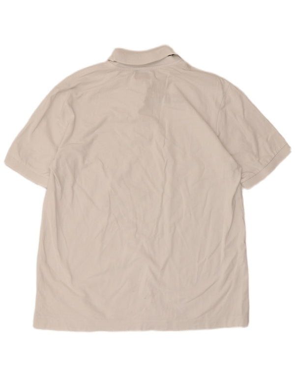 Camisa polo masculina Kappa XL algodão branco