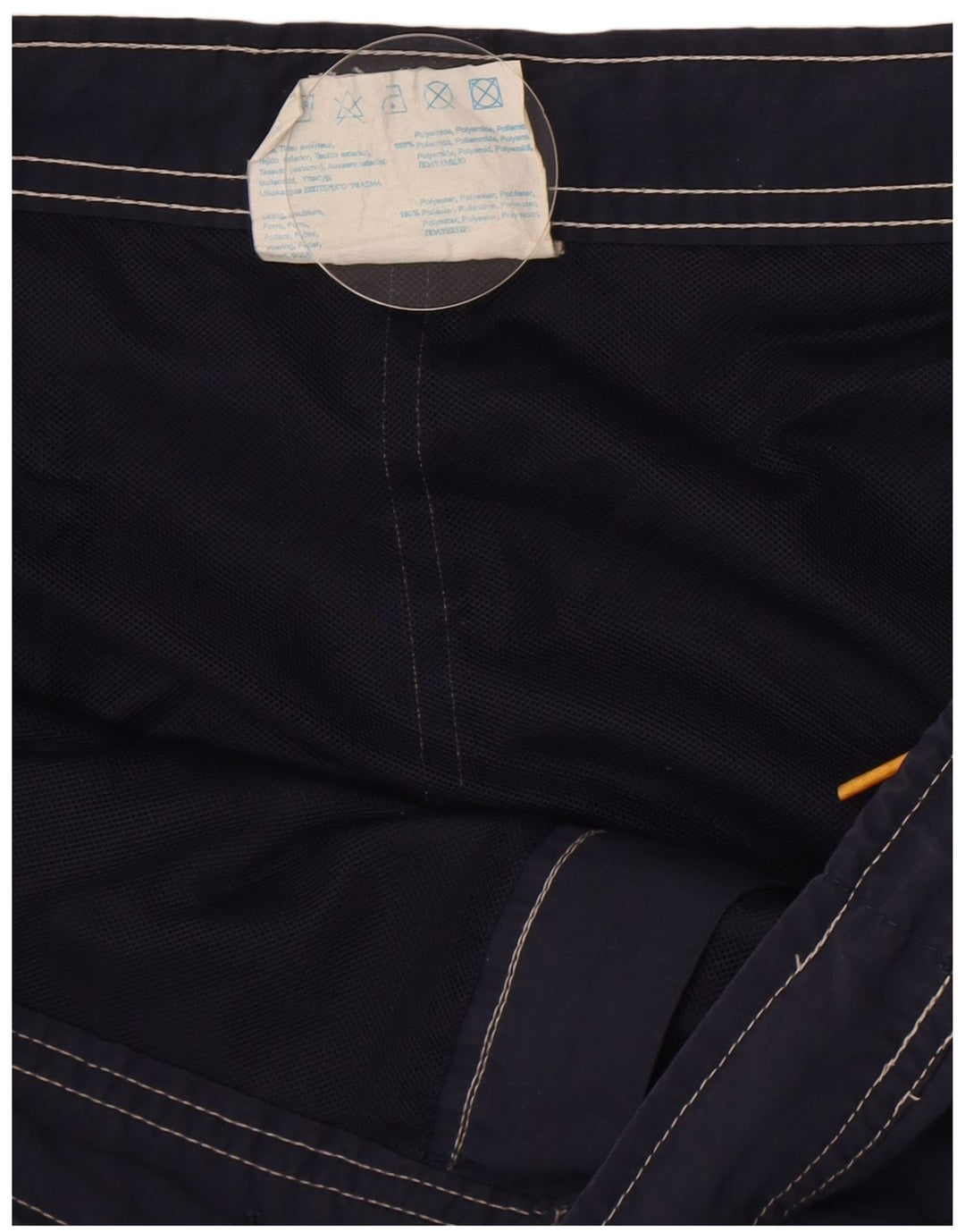 Shorts de natação masculino Champion grande azul marinho Colourblock poliamida