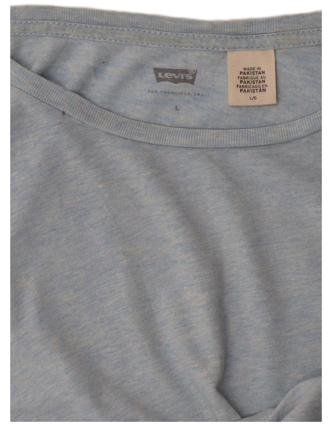 Camiseta masculina Levi's grande azul