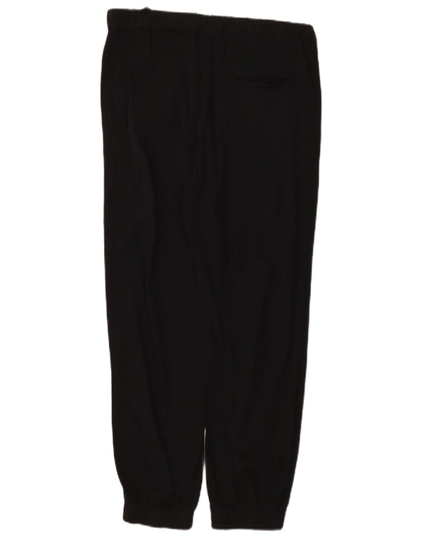 Cos Womens Joggers Calças Cropped EU 38 Médio W30 L26 Viscose Preta