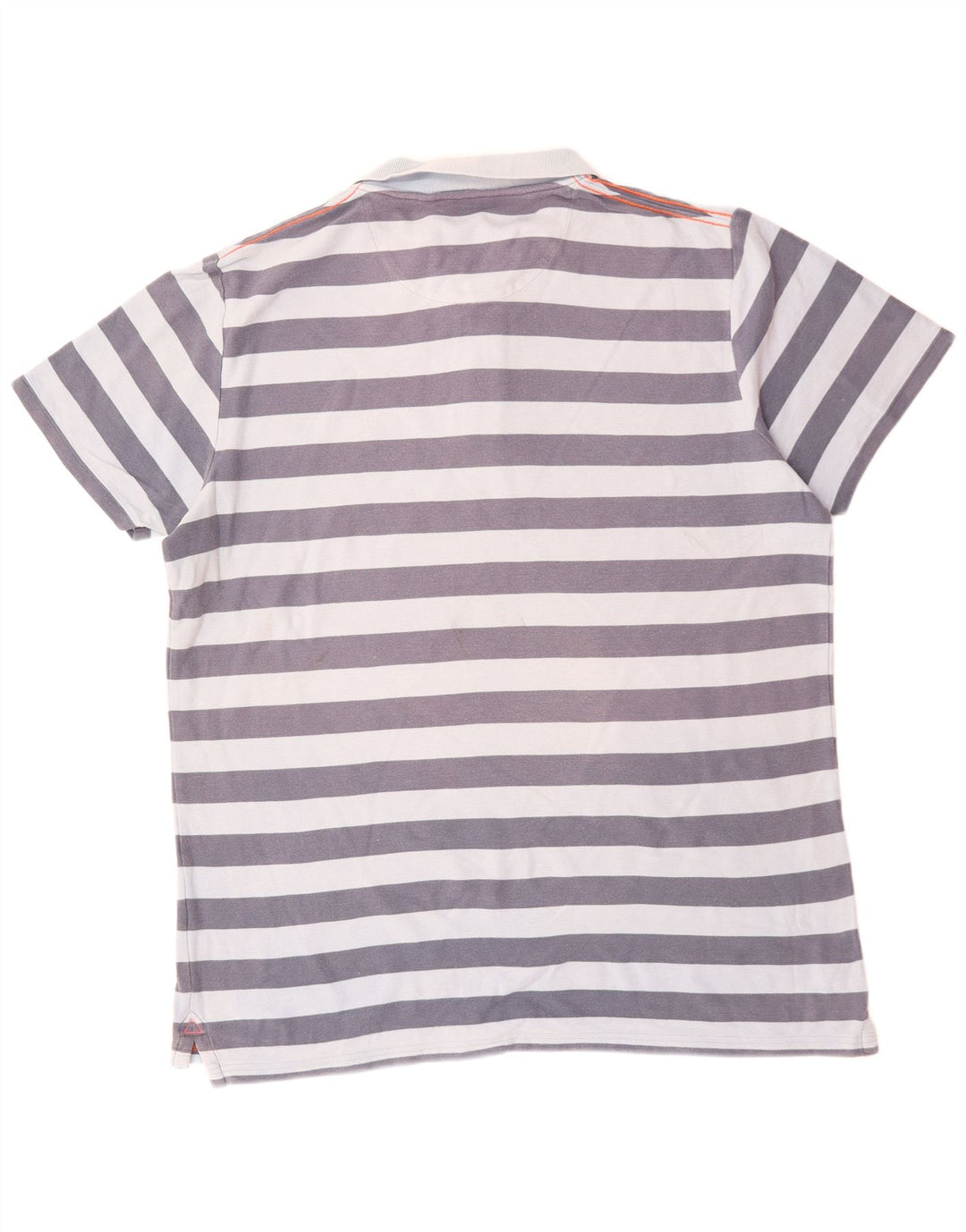 Camisa polo masculina FAT FACE XL algodão listrado azul