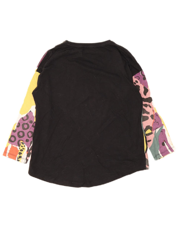 Desigual Top Gráfico Menina Manga Comprida 11-12 Anos Multicolorido