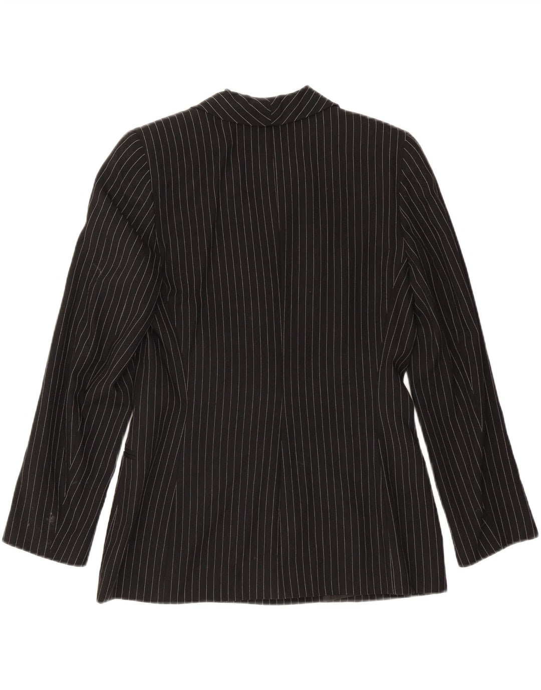 Jaqueta blazer feminina de 3 botões RENATO BALESTRA IT 46 listra preta grande