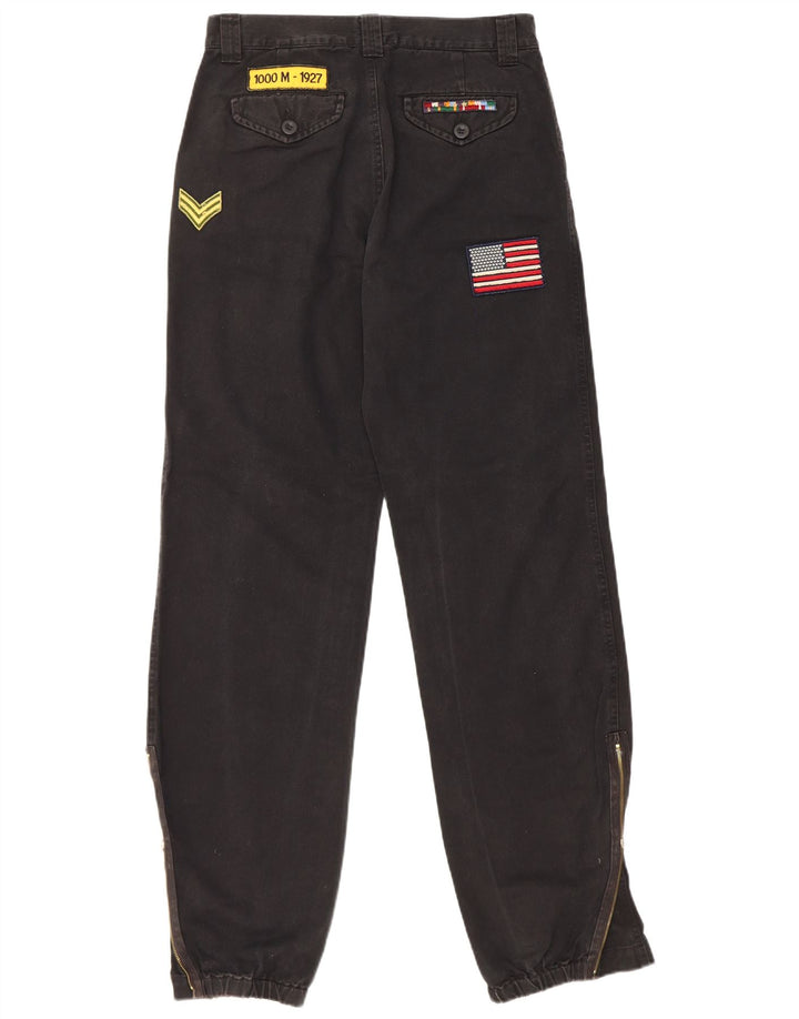 Killer Loop feminino joggers jeans retos IT 42 médio W28 L33 algodão preto
