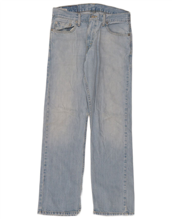 Levi's Masculino 514 Straight Jeans W30 L30 Azul Algodão